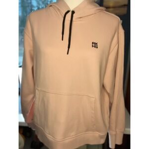 Alaskan Hardgear Duluth Trading Co Pink Tough Cotton Hoodie Sweatshirt 1X AKHG
